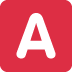 🅰️ Un bouton (groupe sanguin) Emoji Signification