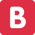 🅱 signification emoji : Groupe sanguin du bouton B