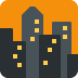 🌆 Paysage urbain au crépuscule Emoji Signification
