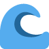 🌊 Vague d’eau Emoji Signification
