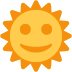 🌞 Soleil avec visage Emoji Signification