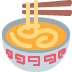 Bol fumant Emoji Signification 🍜