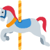 🎠 Cheval de carrousel Emoji Signification