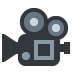 🎥 Caméra de cinéma Emoji Signification