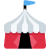 🎪 Tente de cirque Emoji Signification