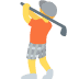 🏌‍♂ Homme jouant au golf Emoji Signification