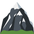 🏔 Montagne aux sommets enneigés Emoji Signification