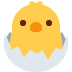🐣 Poussin à couver Emoji Signification
