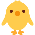 🐥 Bébé poussin face à face Emoji Signification