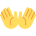 Mains ouvertes 👐 Emoji Signification