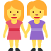 👭 Femmes se tenant la main Emoji Signification