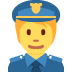 👮‍♂ Homme policier Emoji Signification