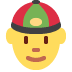 👲 Personne avec une calotte Emoji Signification