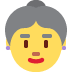 👵 Vieille Femme Emoji Signification