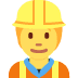 👷 Ouvrier du bâtiment Emoji Signification