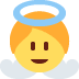 👼 Bébé ange Emoji Signification