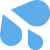 💦 Gouttelettes de sueur Emoji Signification