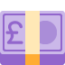 💷 Billet de banque en livres Emoji Signification