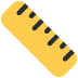 📏 Règle droite Emoji Signification