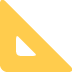 📐 Règle triangulaire Emoji Signification
