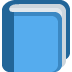 Livre bleu 📘 Emoji Signification