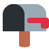 📭 Boîte aux lettres ouverte avec drapeau abaissé Emoji Signification