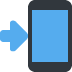 📲 Téléphone portable avec flèche Emoji Signification