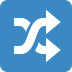 🔀 Bouton de lecture aléatoire des pistes Emoji Signification