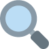 🔍 Loupe inclinée à gauche signification emoji