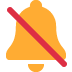 🔕 Cloche avec barre oblique Emoji Signification