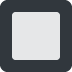 🔲 Bouton carré noir Emoji Signification