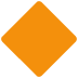 🔶 Gros diamant orange Emoji Signification