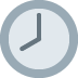Huit heures 🕗 Emoji Signification
