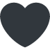 🖤 ​​Coeur noir Emoji Signification