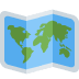 🗺 Signification de l’emoji Carte du monde