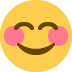 😊 Visage souriant aux yeux souriants Emoji Signification