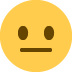 😐 Visage neutre Emoji Signification