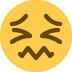😖 Visage confus Emoji Signification