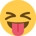 😝 Visage louchant avec la langue Emoji Signification