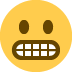 😬 Visage grimaçant Emoji Signification