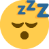 😴 Visage endormi Emoji Signification