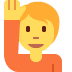 🙋 Personne qui lève la main Emoji Signification
