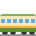 🚃 Wagon de chemin de fer Emoji Signification