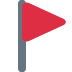 🚩 Drapeau triangulaire Emoji Signification