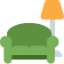 🛋️ Canapé et lampe Emoji Signification