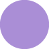 🟣 Cercle violet Emoji Signification